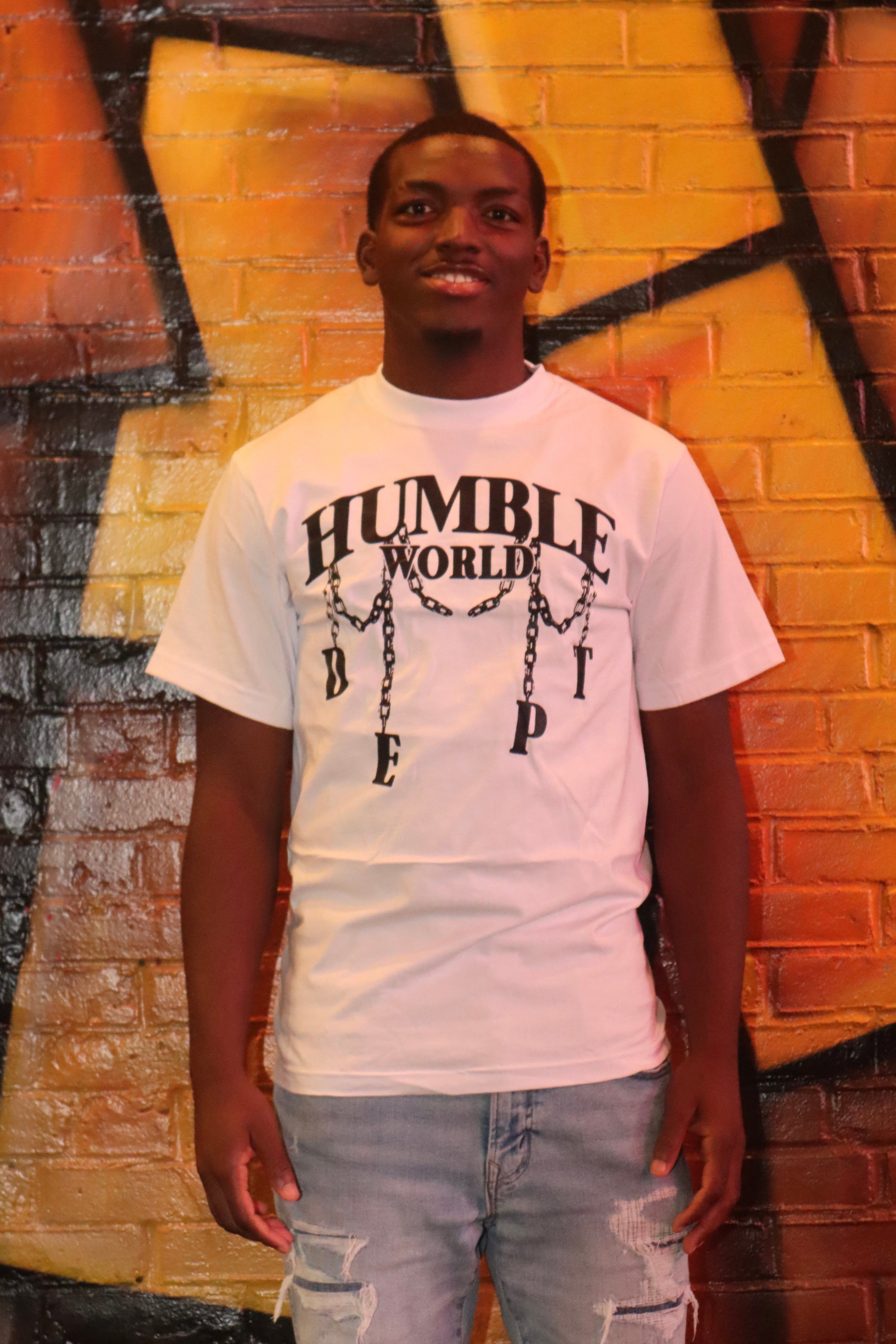 WHITE HW DEPT T-SHIRT
