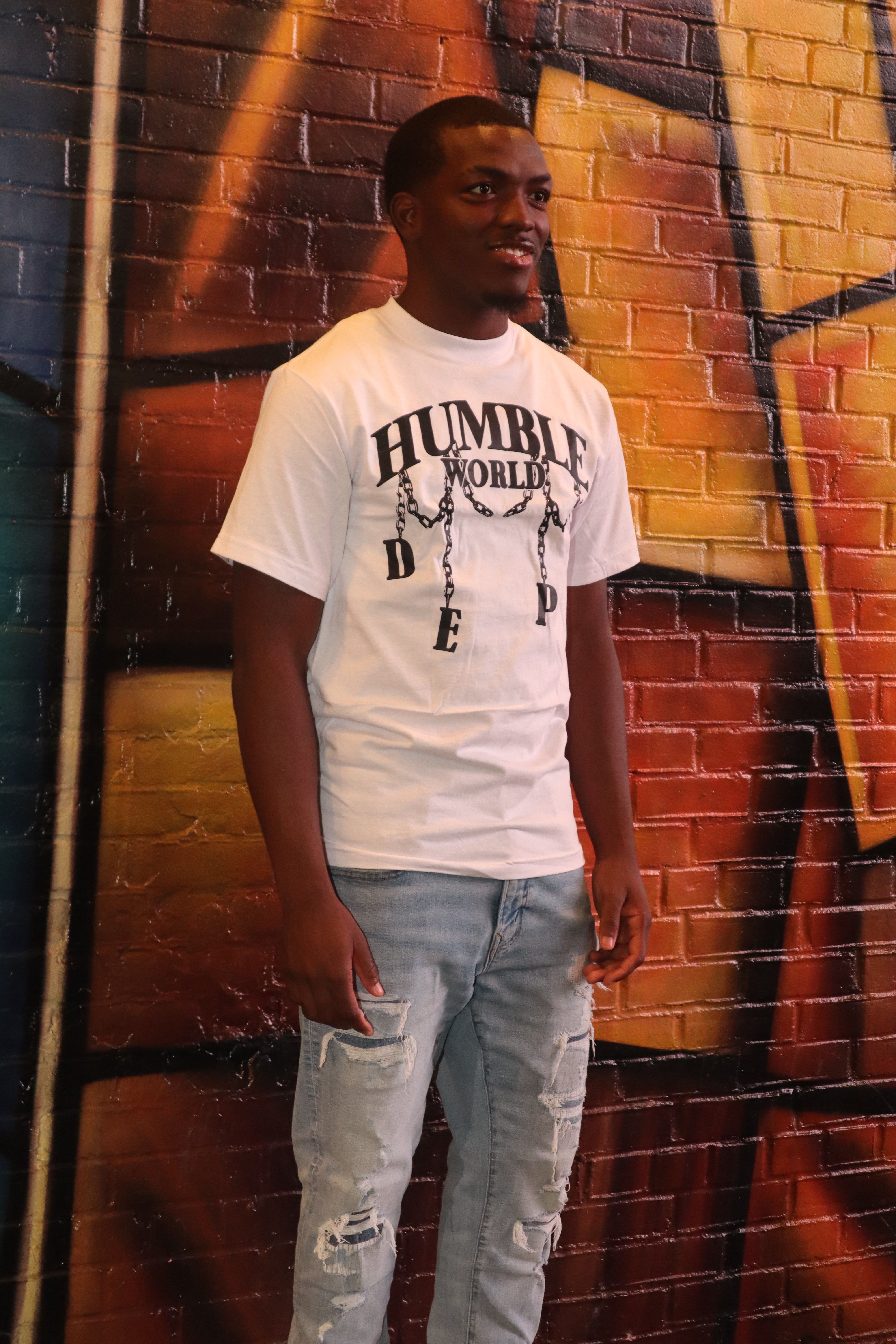 WHITE HW DEPT T-SHIRT